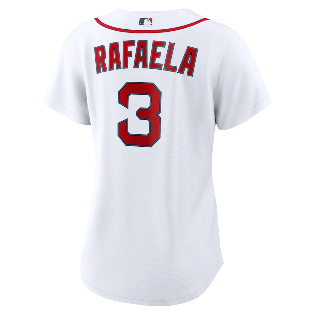 Ceddanne Rafaela 3 Boston Red Sox Women's Home Jersey - White