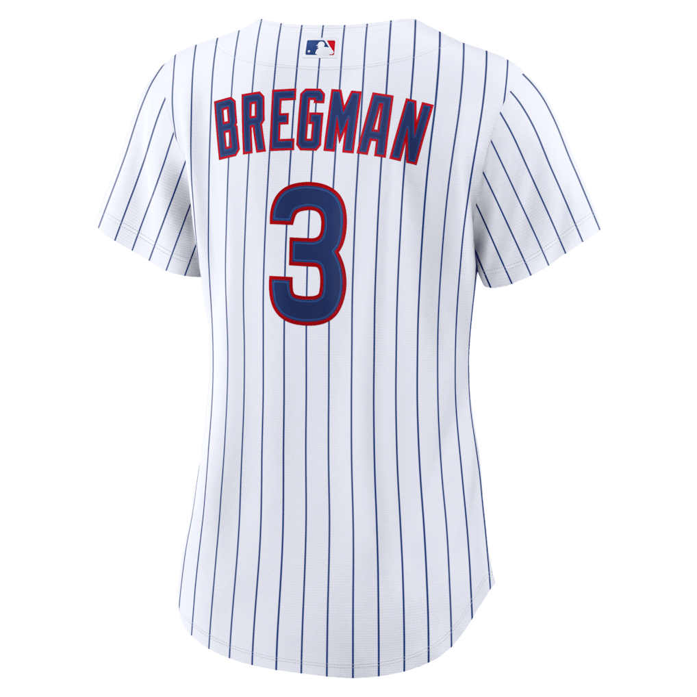 Alex Bregman 3 Chicago Cubs Women's Home Jersey - White