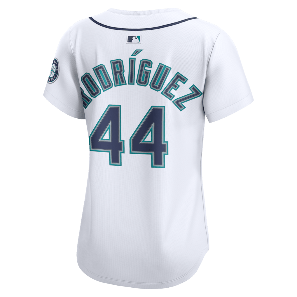 Julio Rodríguez 44 Seattle Mariners Women's Home Limited Jersey - White