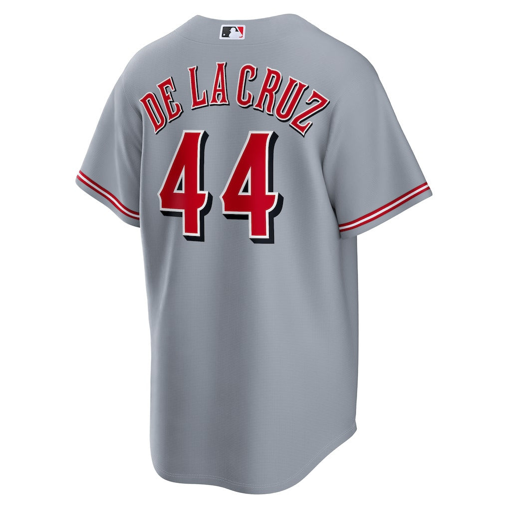 Elly De La Cruz 44 Cincinnati Reds Road Men Jersey - Gray