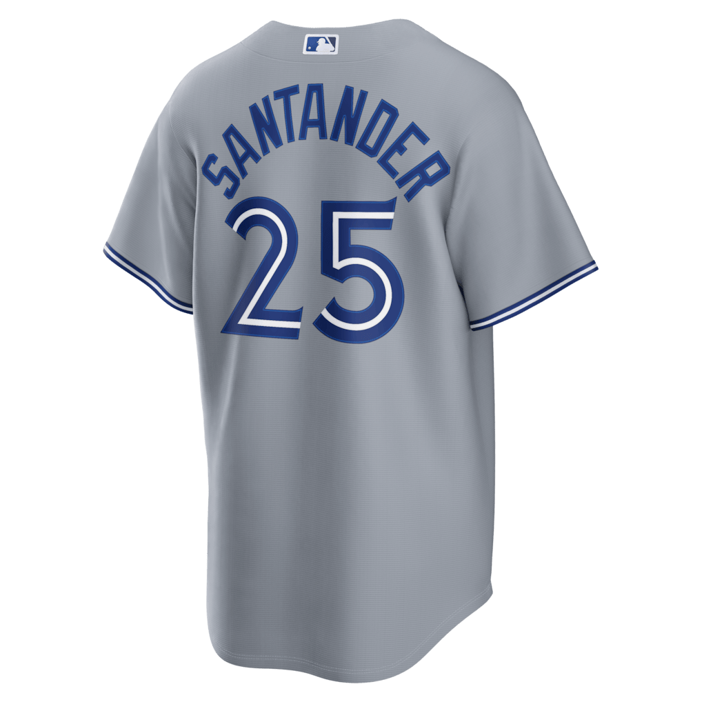 Anthony Santander 25 Toronto Blue Jays Road Men Jersey - Gray