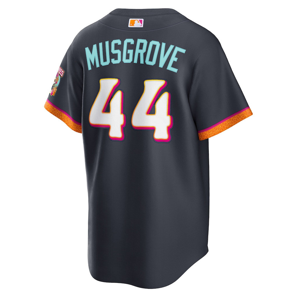 Joe Musgrove 44 San Diego Padres 2026 City Connect Jersey - Men, Obsidian