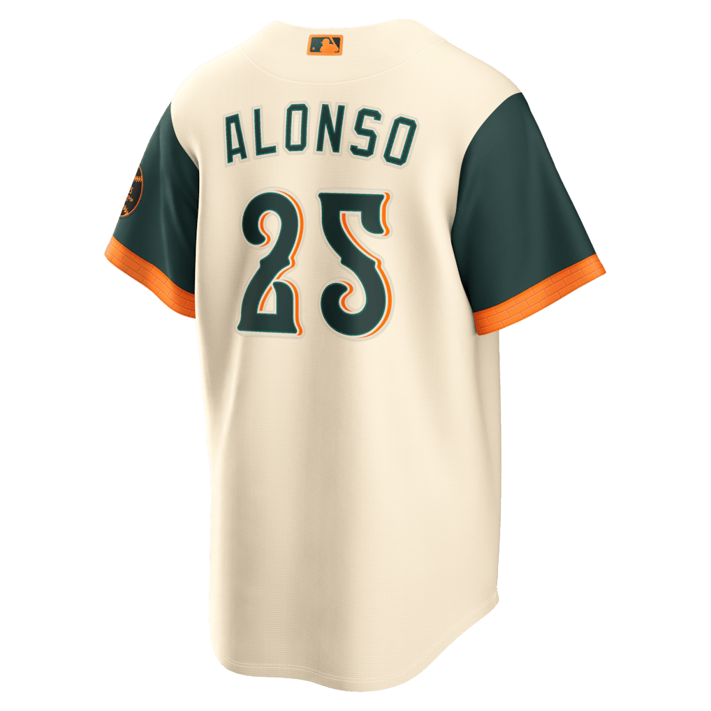 Pete Alonso 25 Baltimore Orioles 2026 City Connect Jersey - Men, Natural