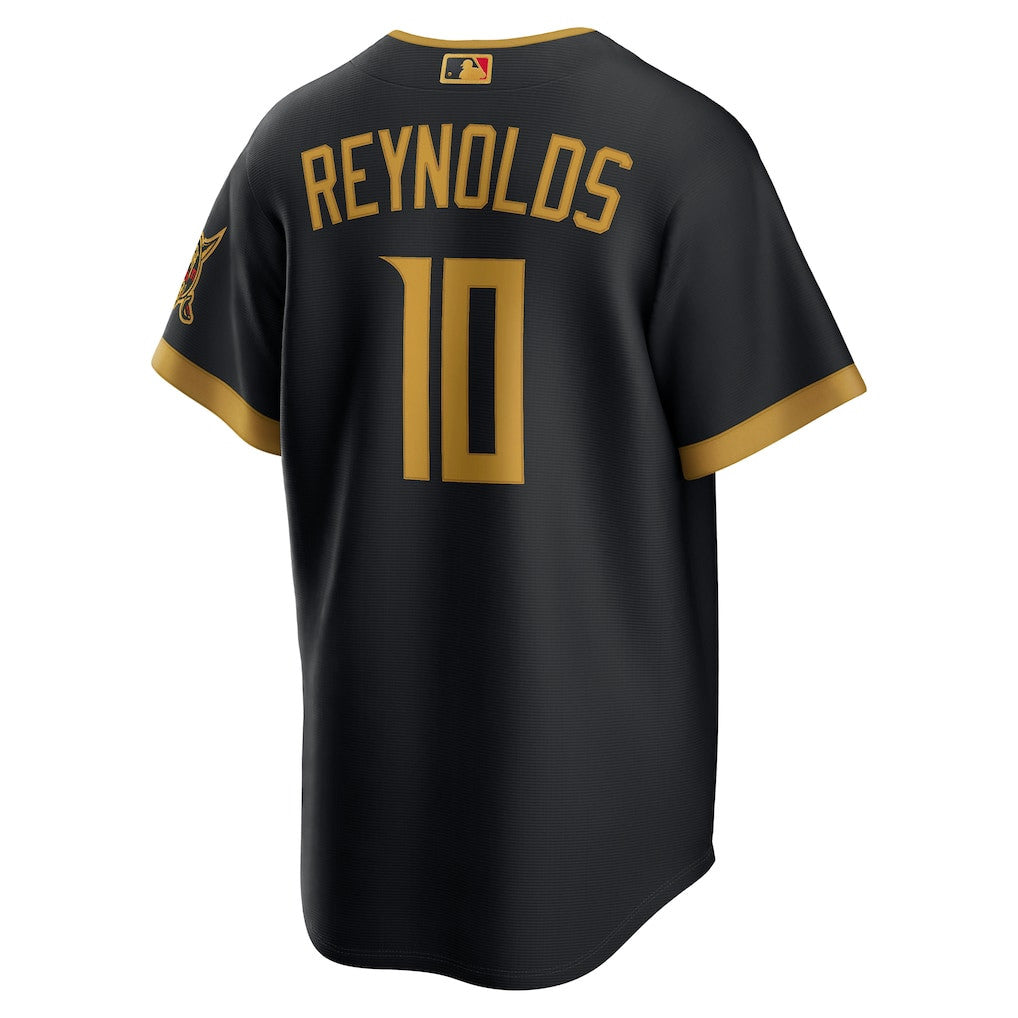 Bryan Reynolds 10 Pittsburgh Pirates 2026 City Connect Jersey - Men, Black