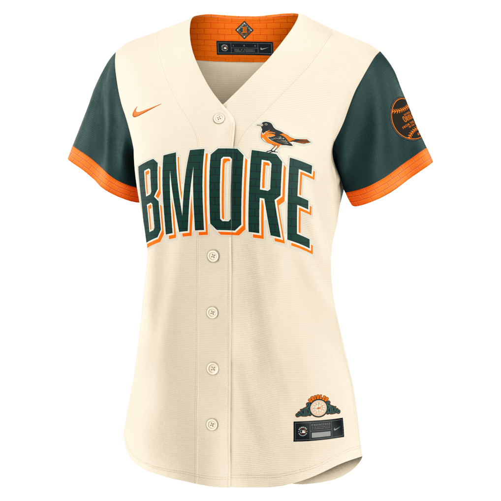 Baltimore Orioles Women's 2026 City Connect Jersey - Natural