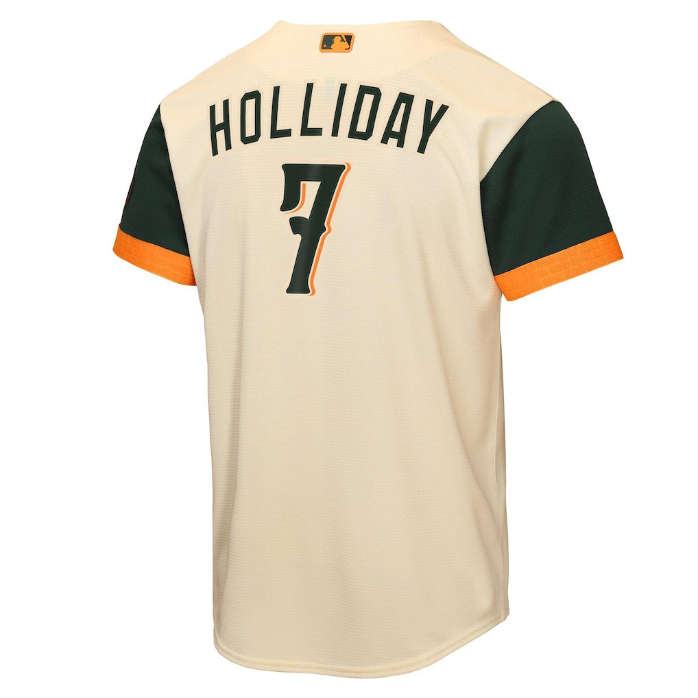 Jackson Holliday 7 Baltimore Orioles Youth 2026 City Connect Jersey - Cream