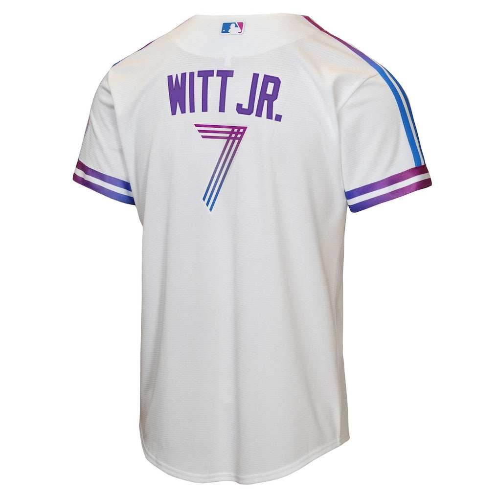 Bobby Witt Jr. 7 Kansas City Royals Youth 2026 City Connect Jersey - White