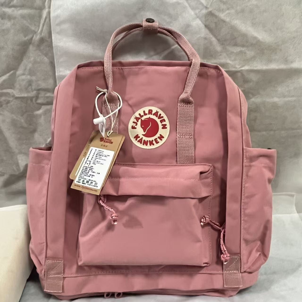 Fjallraven Kanken Outlong Backpack Pink