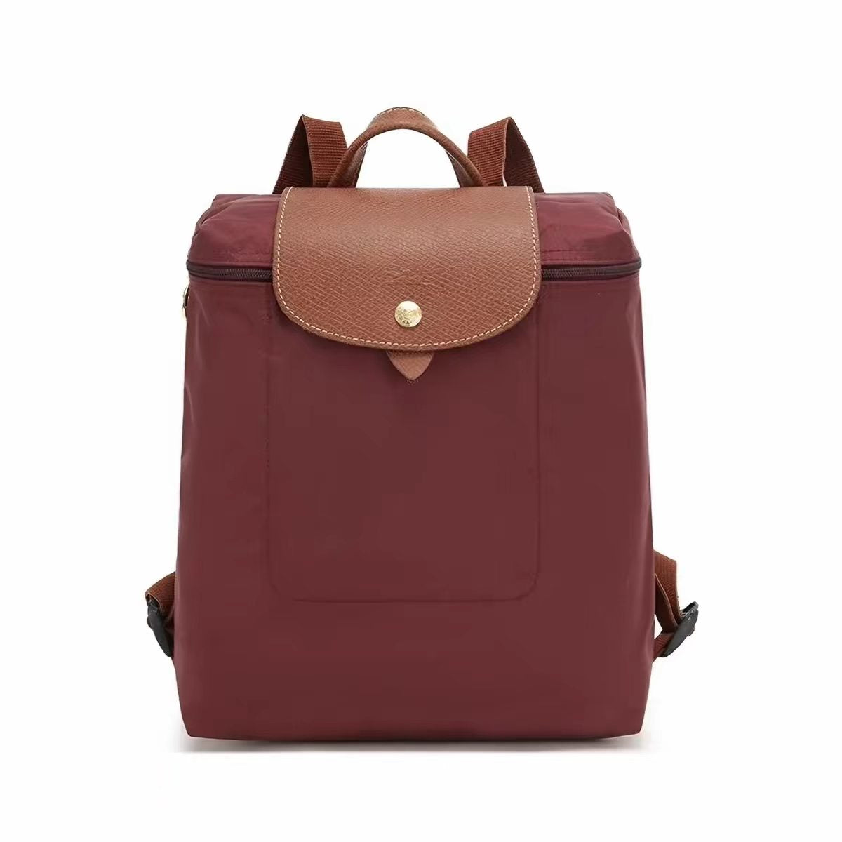 Longchamp - Le Pliage Original Backpack, Wine Red