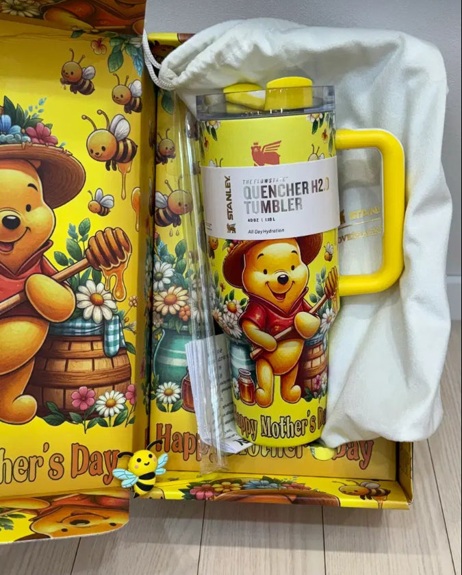 Winnie the Pooh Bear 40 OZ Tumbler - Limited Edition