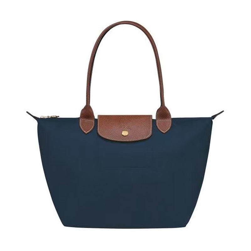 Longchamp - Large Le Pliage Tote, Navy Blue