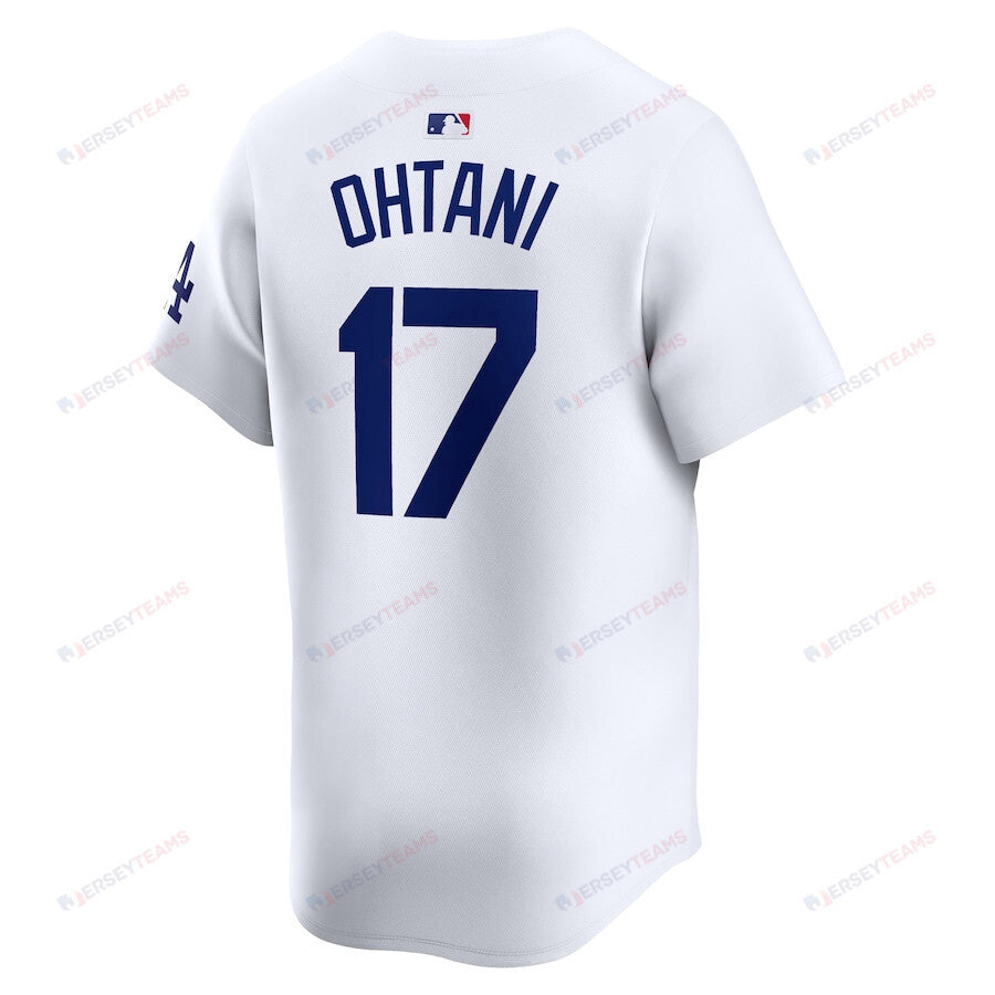 Shohei Ohtani 17 Los Angeles Dodgers Home Men Jersey - White