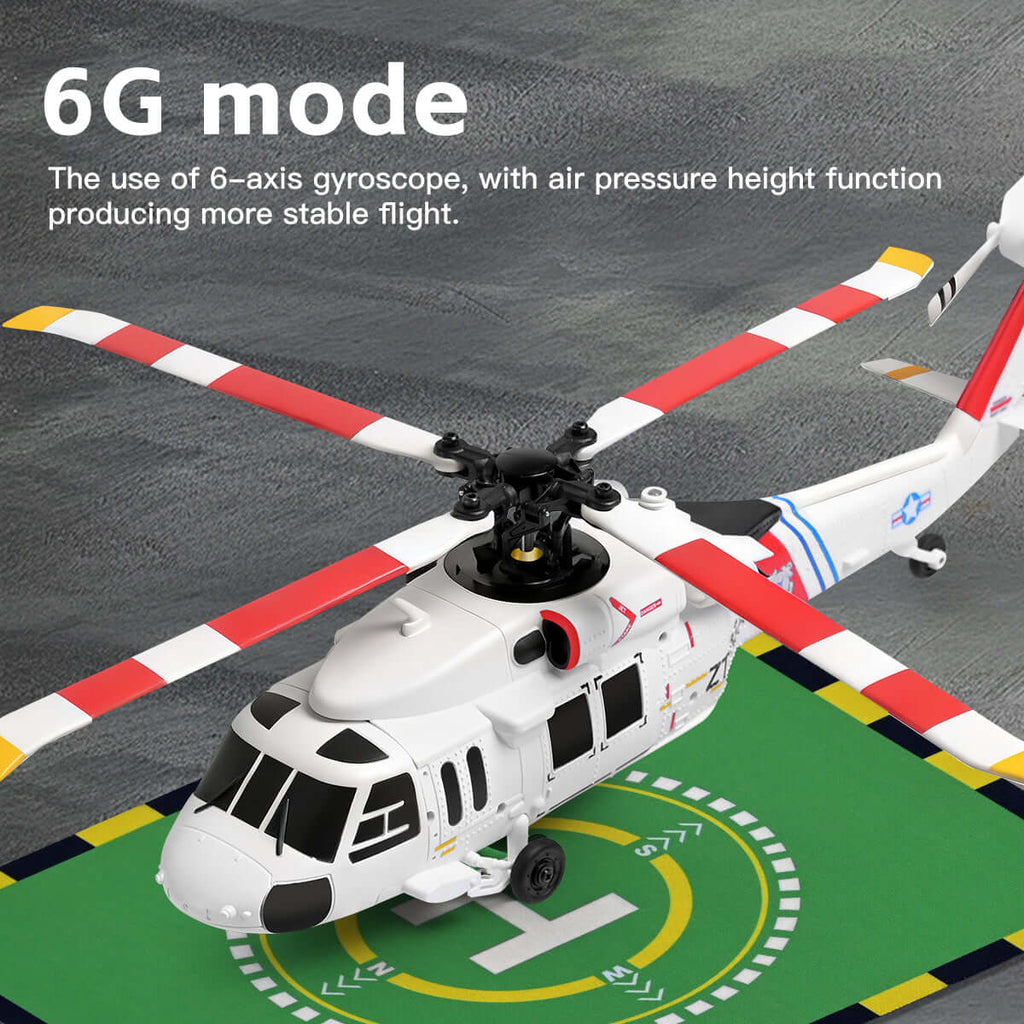 WLtoys XK K270 UH-60L Black Hawk 4CH Brushless RC Helicopter Altitude Hold