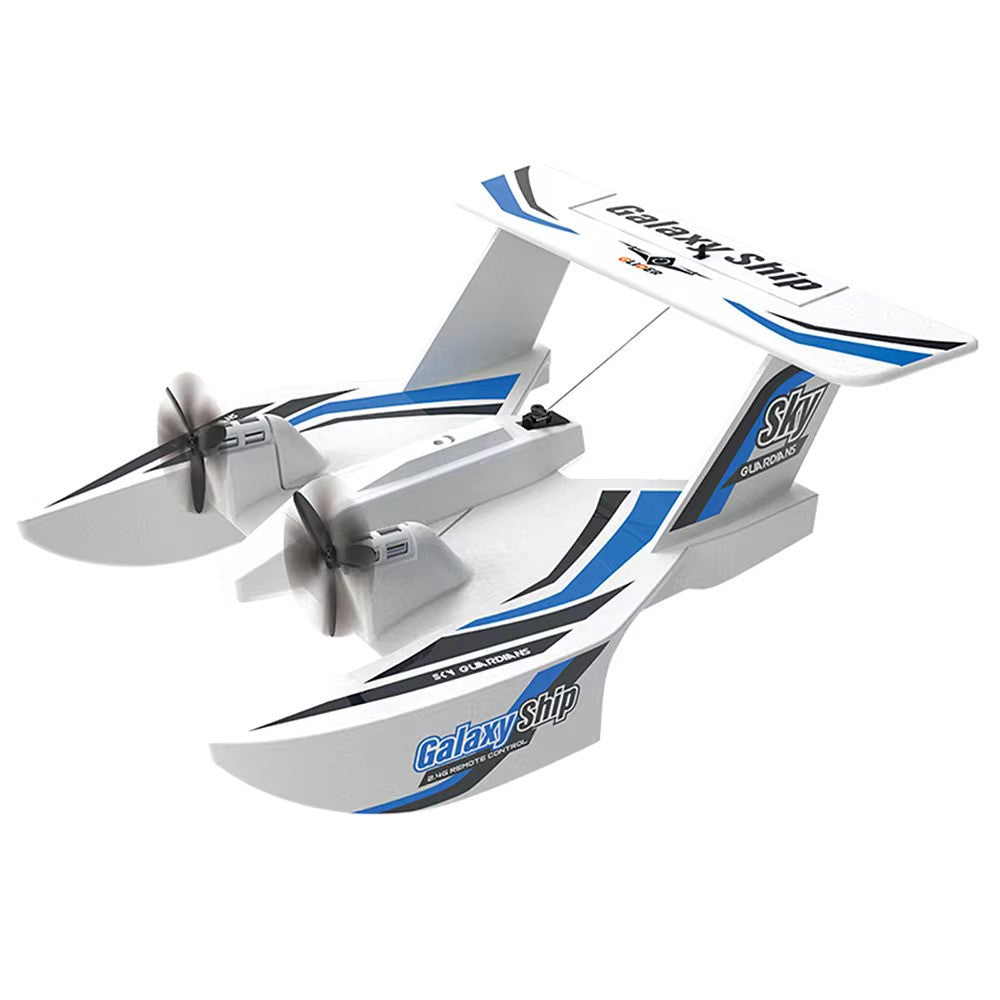 Galaxy Ship KF603 RC Airplane - 3-Channel, Sea, Land & Air, Beginner-Friendly