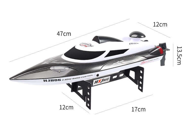 HJ806 High-Speed RC Racing Boat with Water Cooling