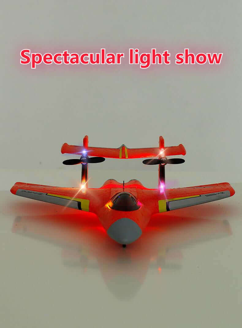 Kidstoylover 3-in-1 Sea Land Air RC Glider with Smart Balance
