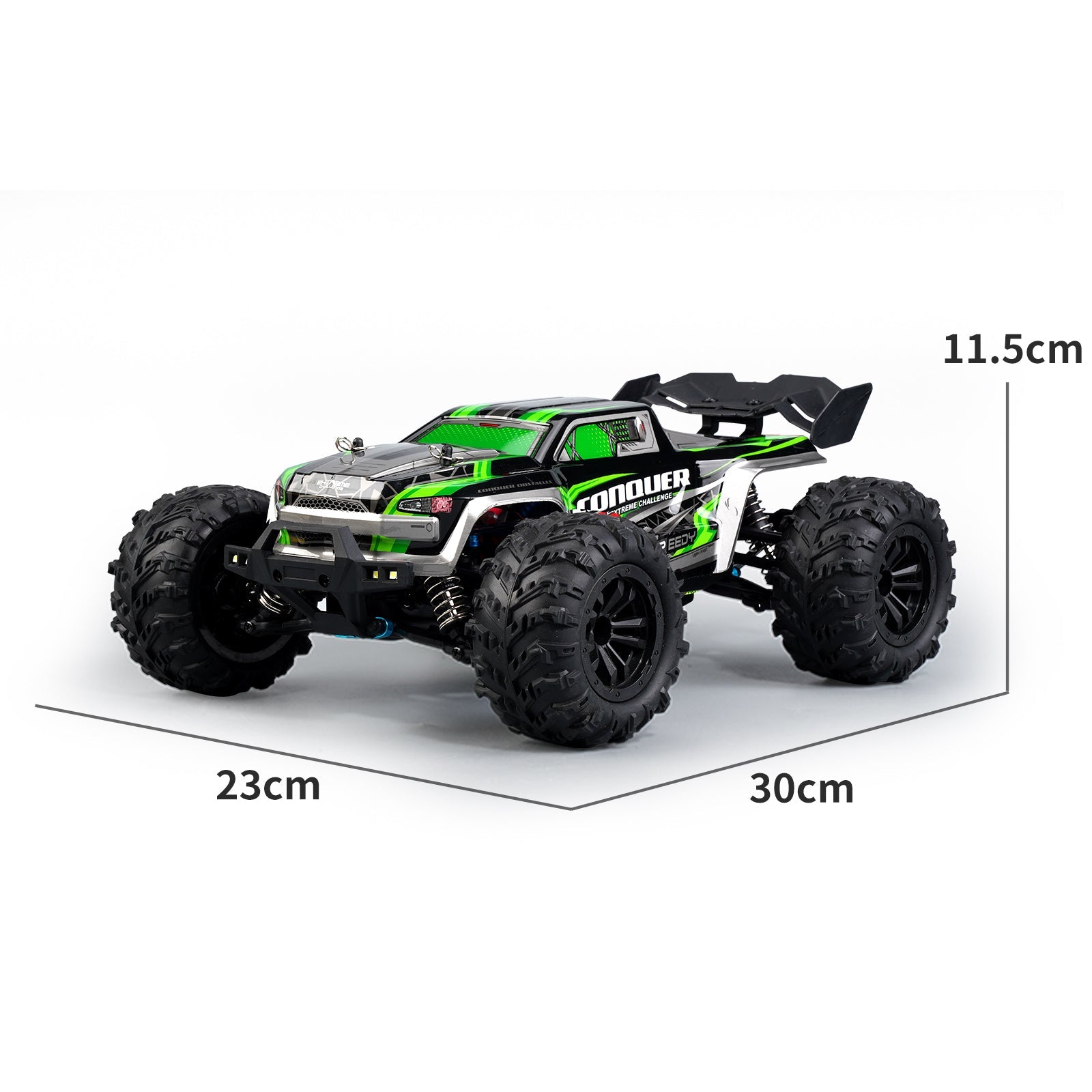 1:16 Scale 40KM/H Waterproof Offroad All Terrains RC Monster Truck (Set 16102)
