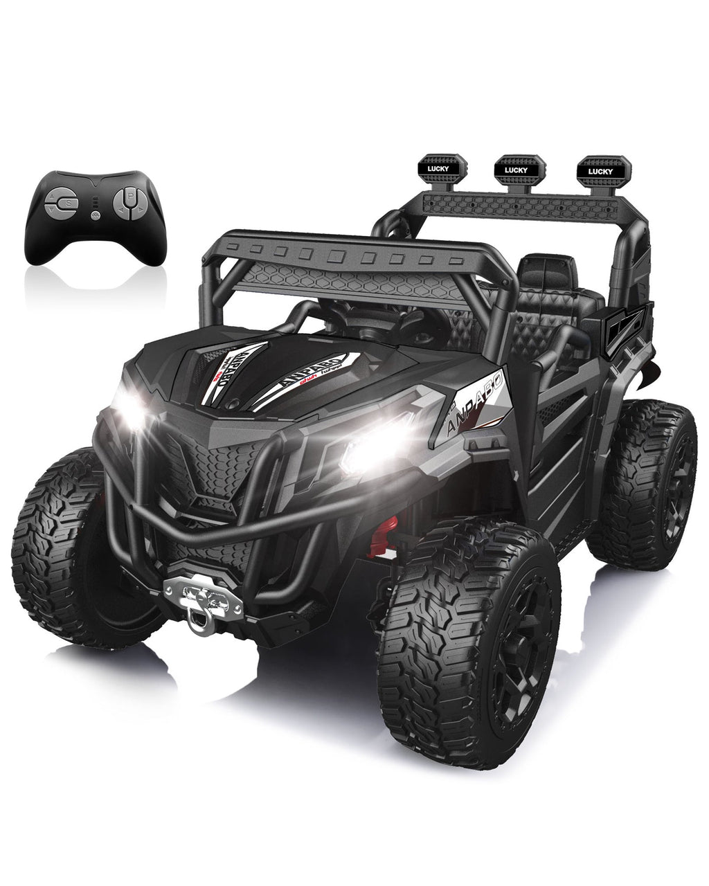 24V 4WD All-Terrain Ride-On UTV