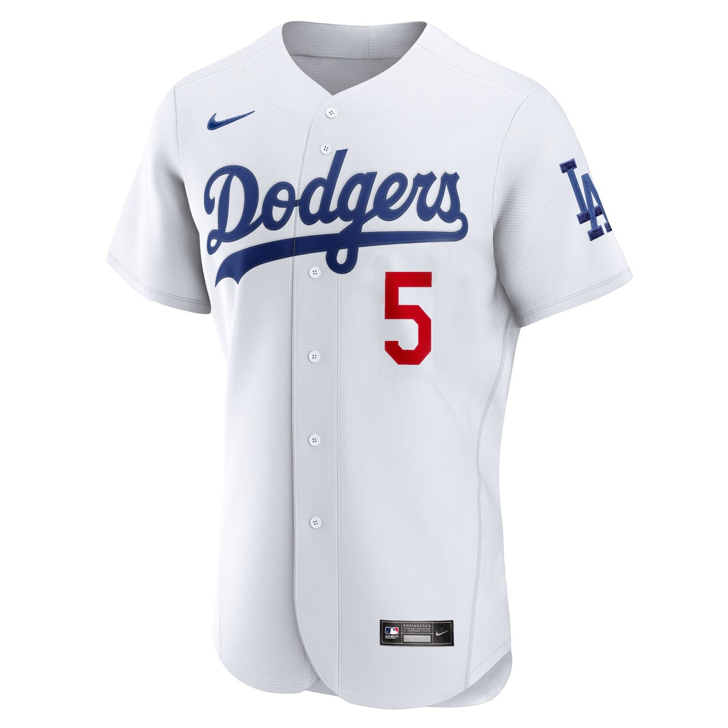 Freddie Freeman 5 Los Angeles Dodgers Home Player Jersey - White Jersey
