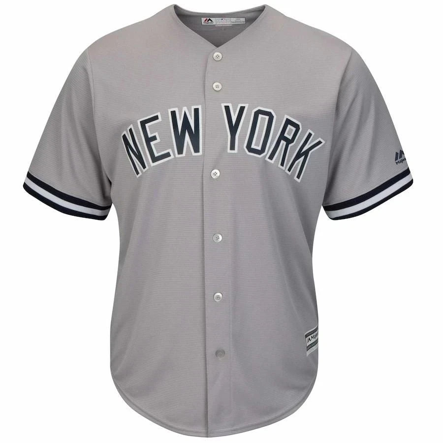 Giancarlo Stanton New York Yankees Big And Tall Alternate Cool Base Player Jersey - Gray