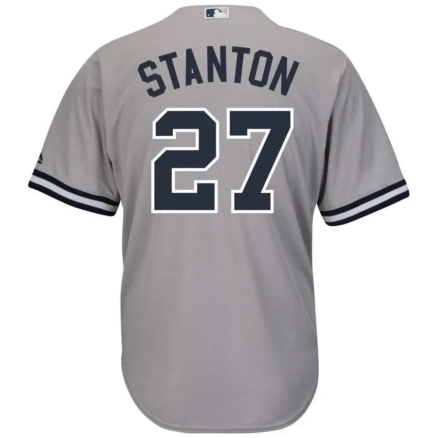 Giancarlo Stanton New York Yankees Cool Base Player Jersey - Gray
