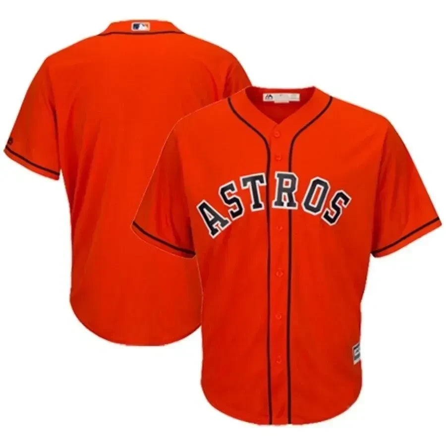 Houston Astros Official Cool Base Jersey - Orange