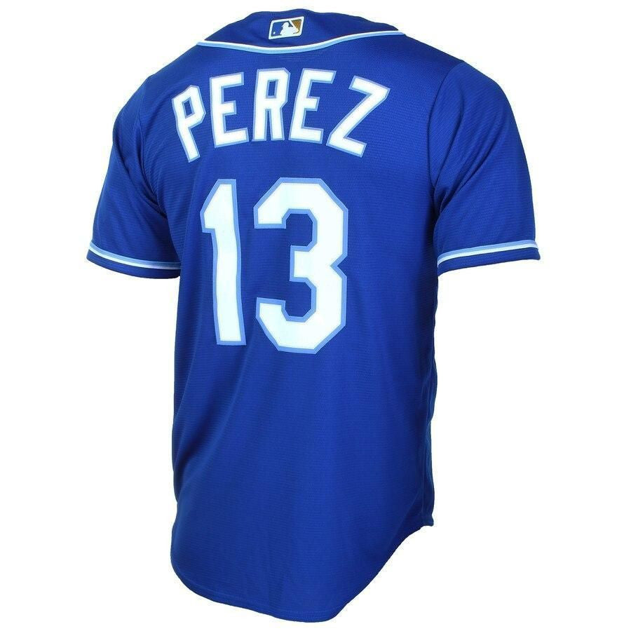 Salvador Perez Kansas City Royals Cool Base Player Jersey - Royal