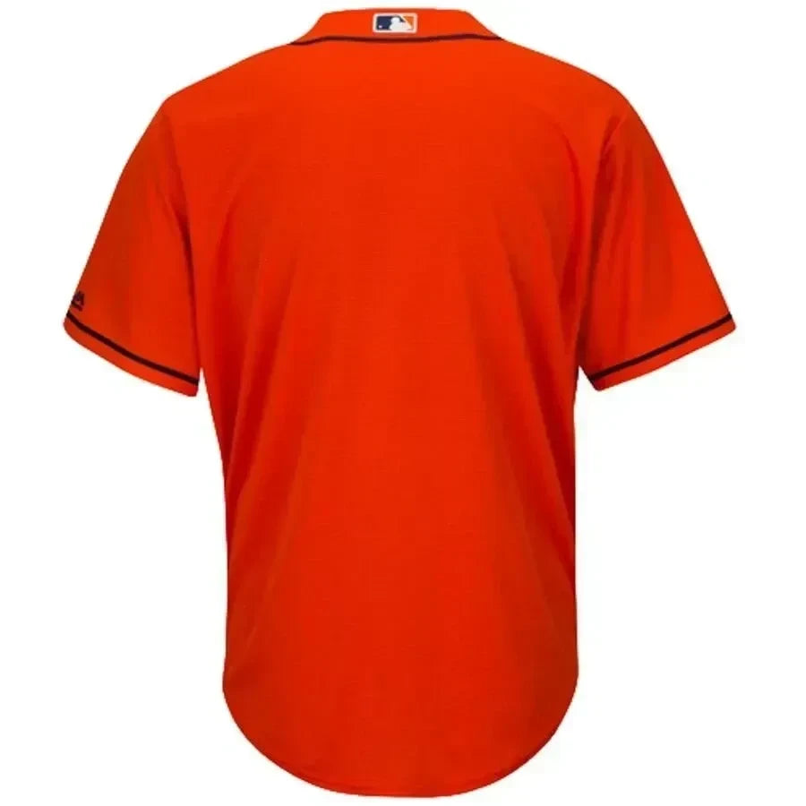 Houston Astros Official Cool Base Jersey - Orange