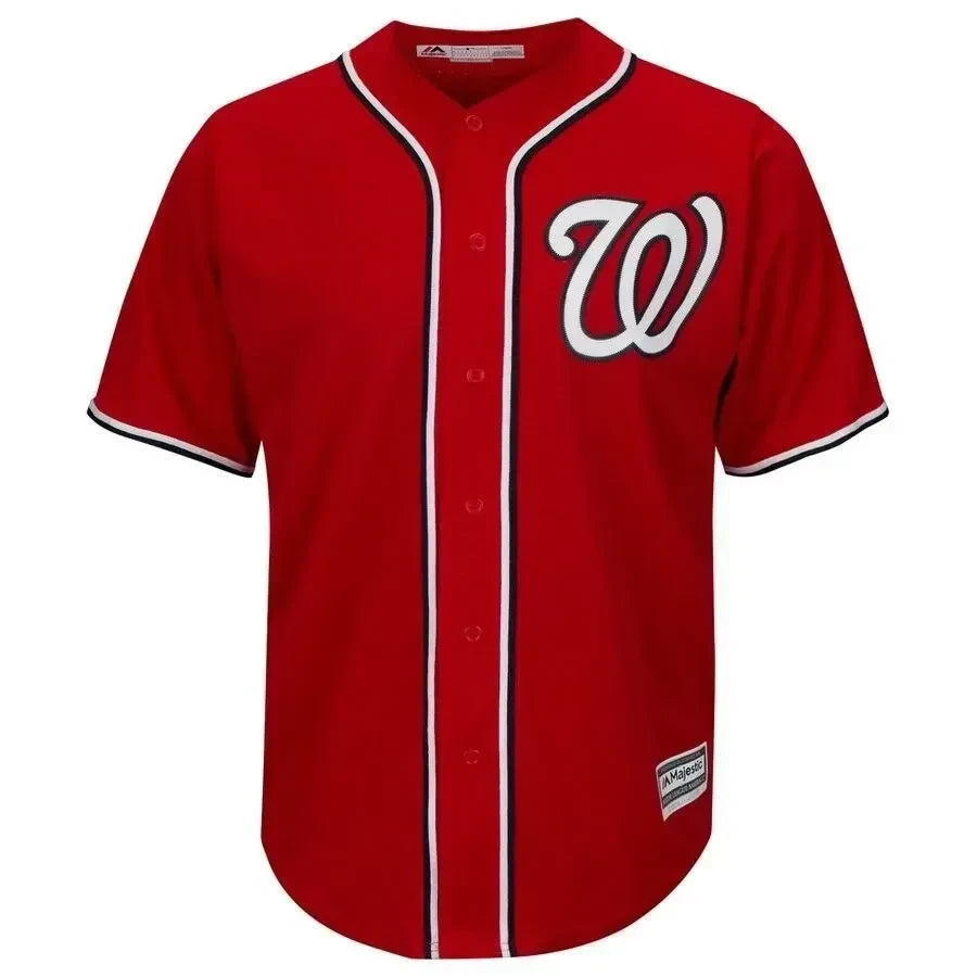 Trea Turner Washington Nationals Big And Tall Alternate Cool Base Player Jersey - Scarlet