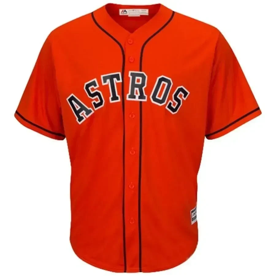 Houston Astros Official Cool Base Jersey - Orange