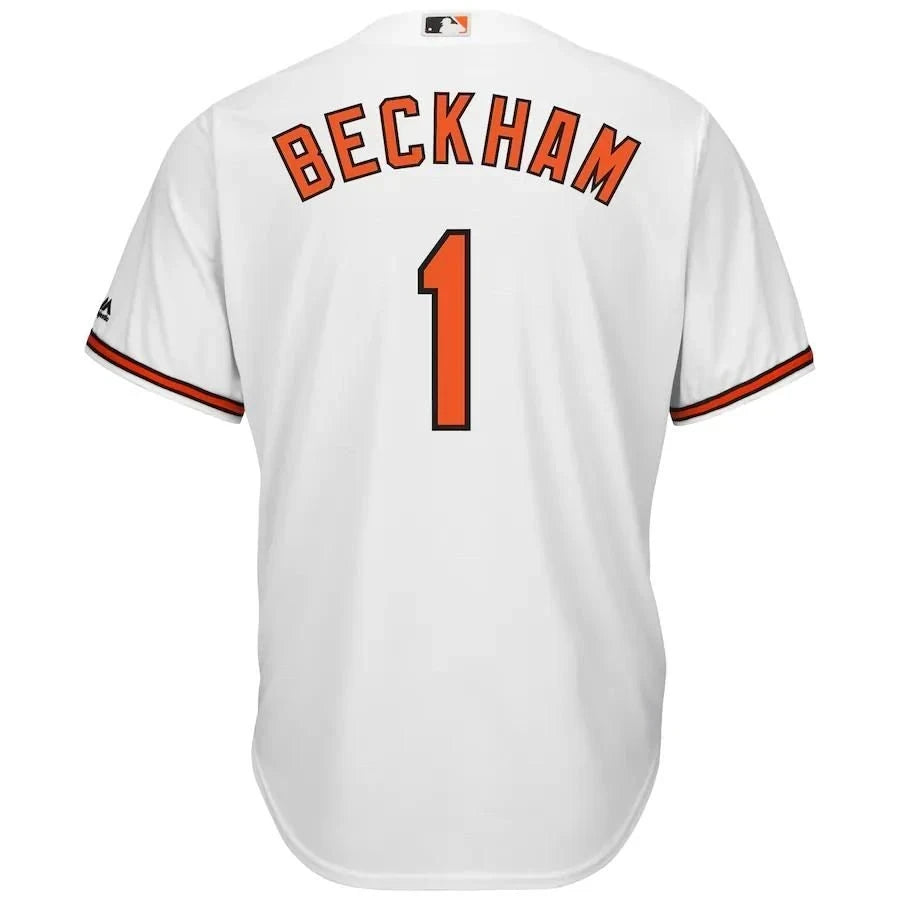 Tim Beckham Baltimore Orioles Home Cool Base Player Jersey - White Color