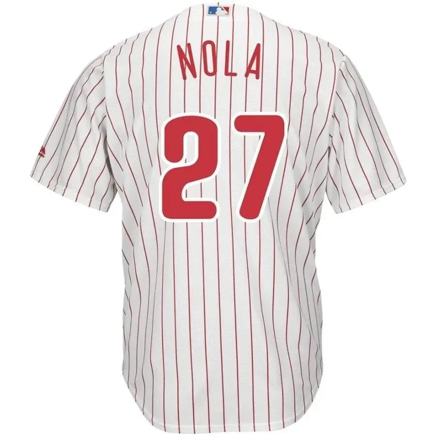 Aaron Nola Philadelphia Phillies Official Cool Base Player Jersey - White