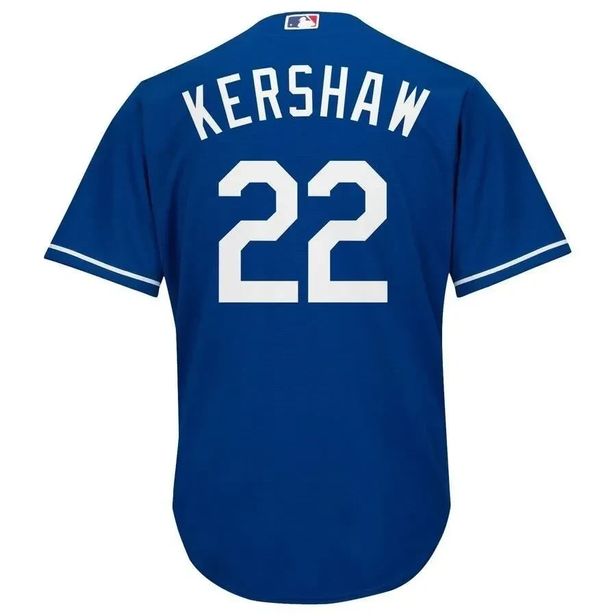 Clayton Kershaw Los Angeles Dodgers Official Cool Base Player Jersey - Royal