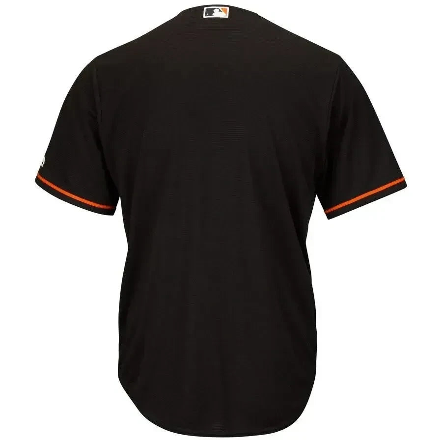 Baltimore Orioles Big And Tall Cool Base Team Jersey - Black