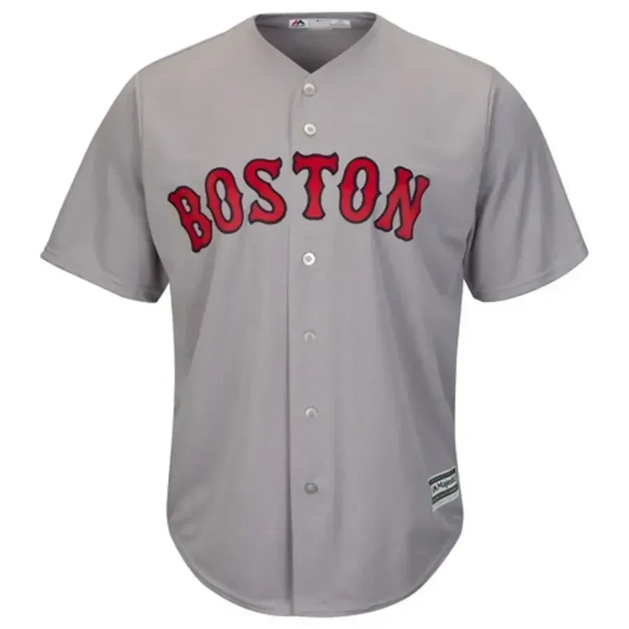 Dustin Pedroia Boston Red Sox Cool Base Player Jersey - Gray