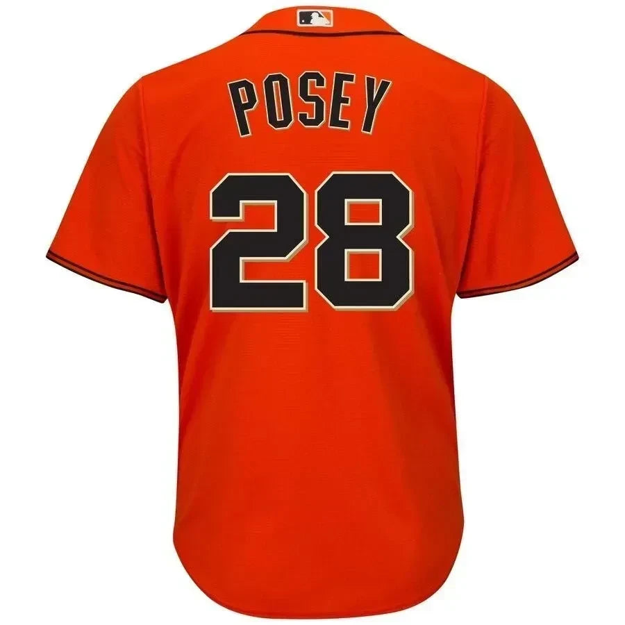 Buster Posey San Francisco Giants Cool Base Player Jersey - Orange