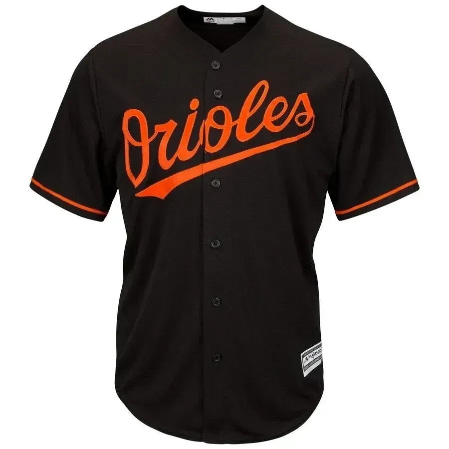 Baltimore Orioles Big And Tall Cool Base Team Jersey - Black