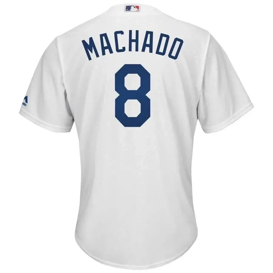 Manny Machado Los Angeles Dodgers Big And Tall Cool Base Player Jersey - White