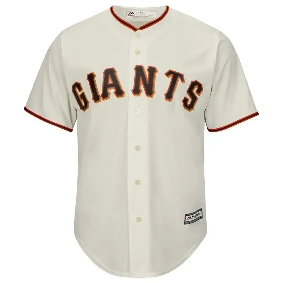 Buster Posey 28 San Francisco Giants Big And Tall Cool Base Player Jersey - Cream