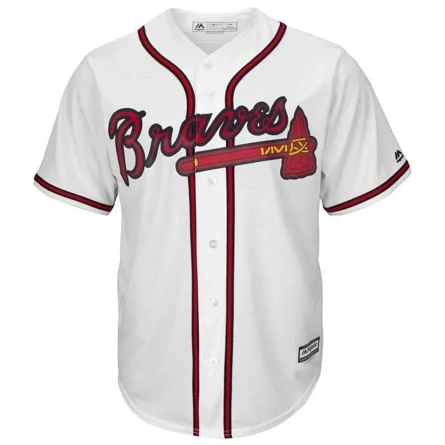 Johan Camargo Atlanta Braves Home Official Cool Base Player Jersey - White