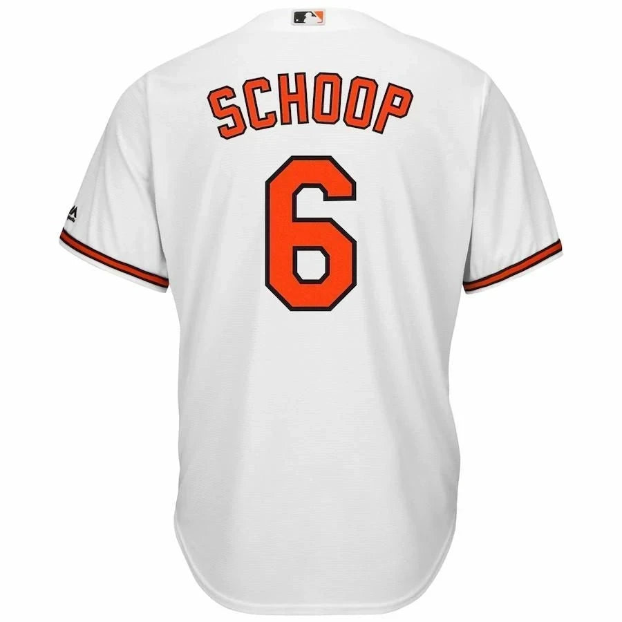 Jonathan Schoop Baltimore Orioles Cool Base Home Player Jersey - White