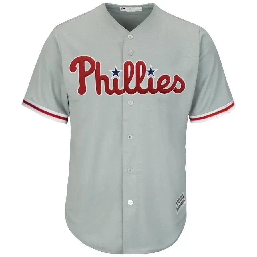 Philadelphia Phillies Alternate Official Cool Base Team Jersey - Gray