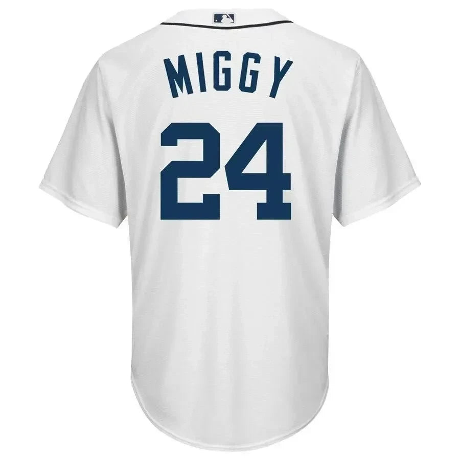 Miguel Cabrera Detroit Tigers Nickname Cool Base Player Jersey - White