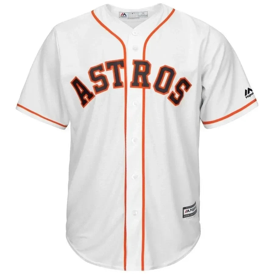 Derek Fisher Houston Astros Home Cool Base Player Jersey - White