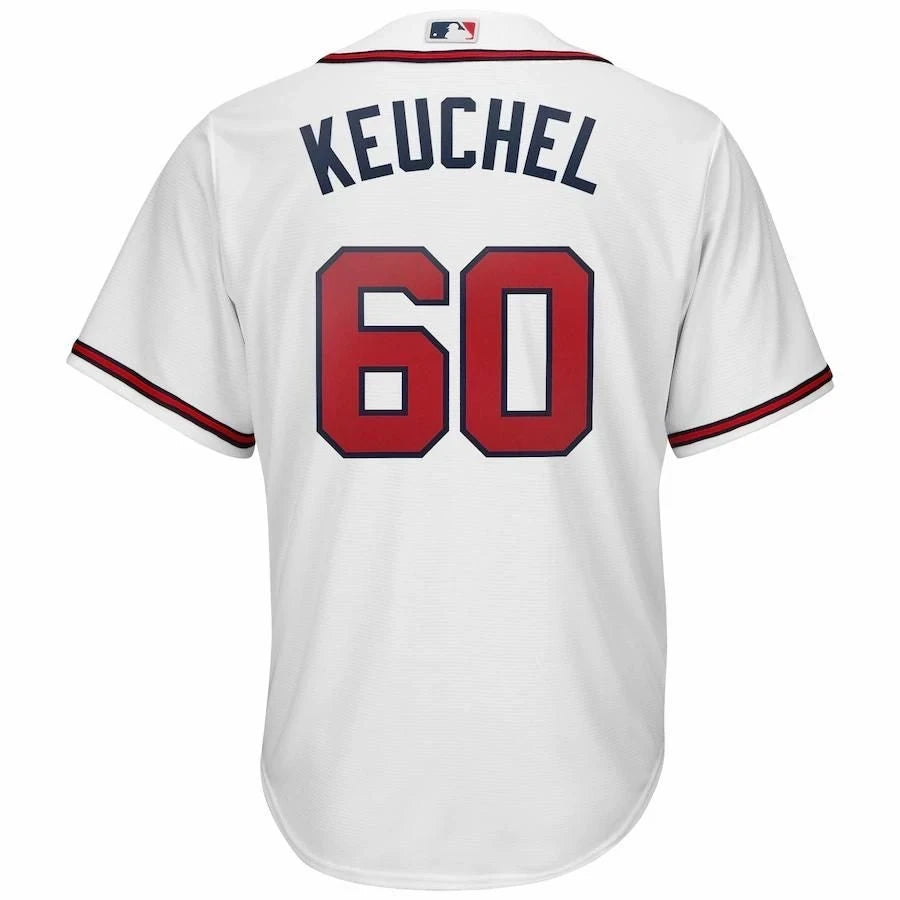 Dallas Keuchel Atlanta Braves Home Official Cool Base Player Jersey - White