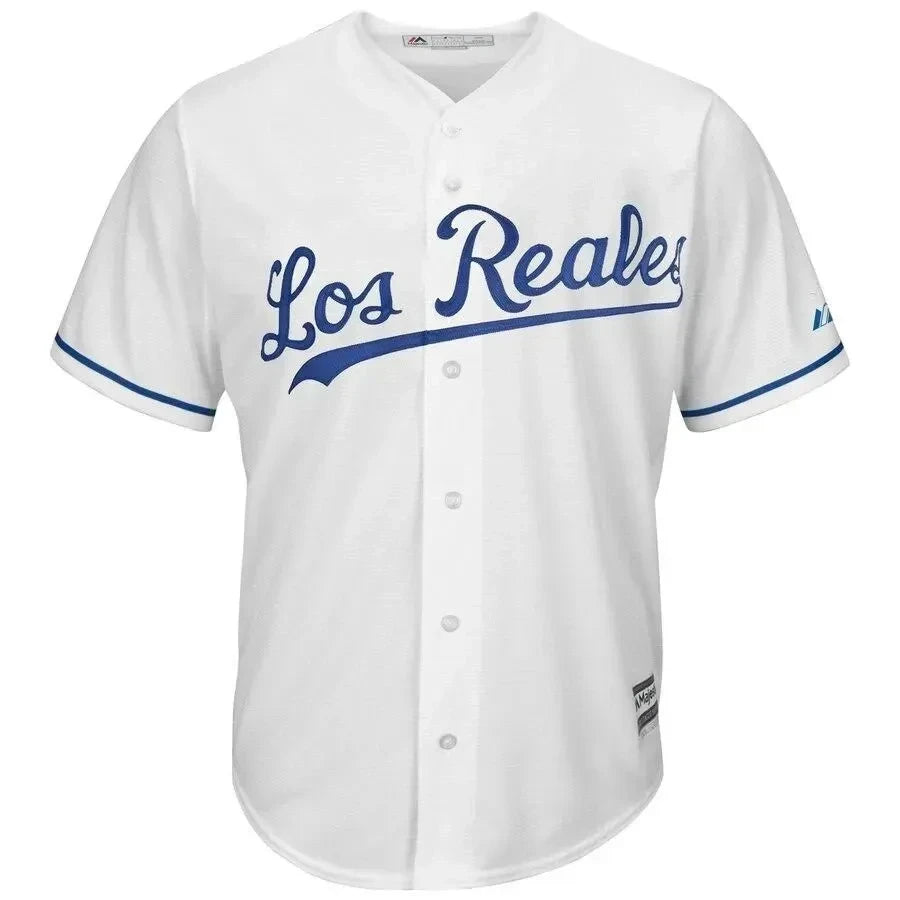 Alex Gordon Kansas City Royals Los Reales Cool Base Player Jersey - White
