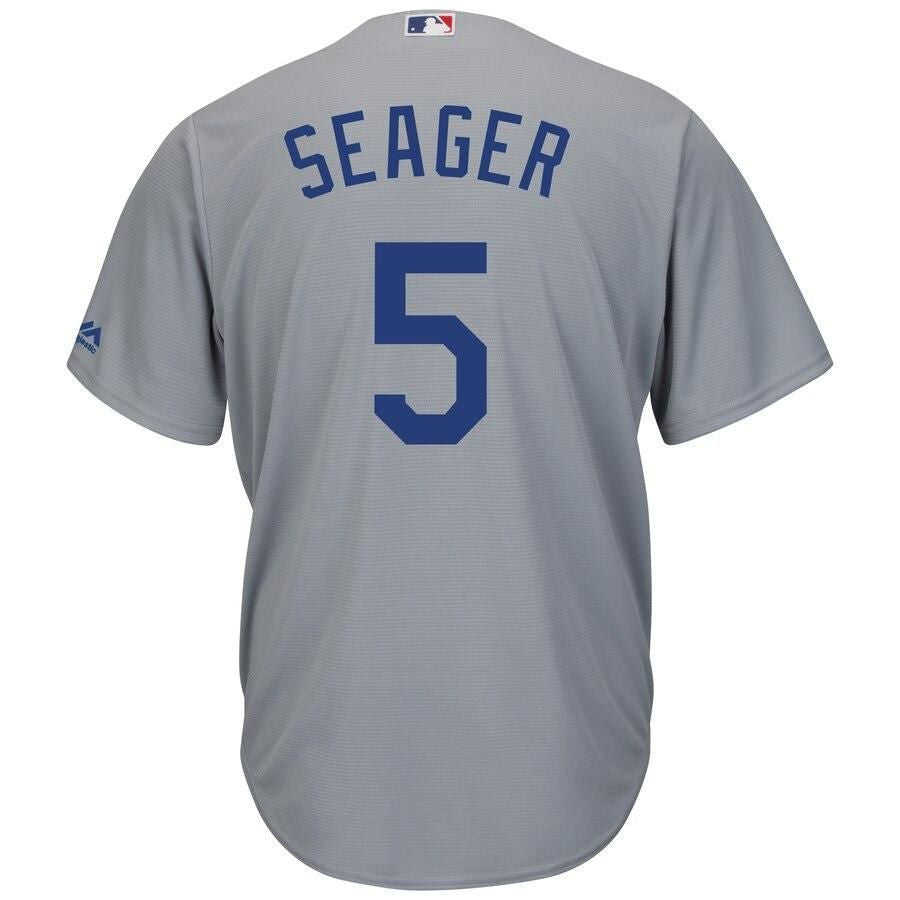 Corey Seager Los Angeles Dodgers Road Official Cool Base Player Jersey - Gray