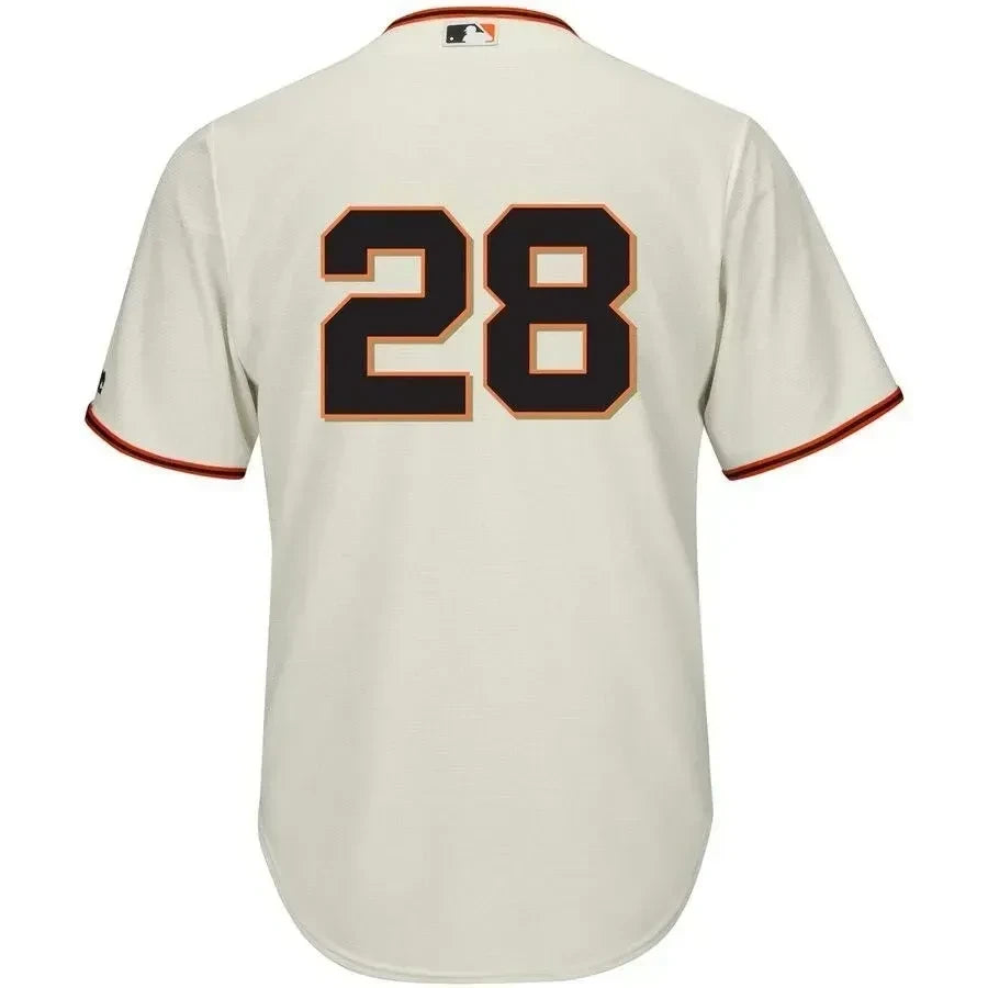 Buster Posey San Francisco Giants Official Team Cool Base Player Jersey - Cream