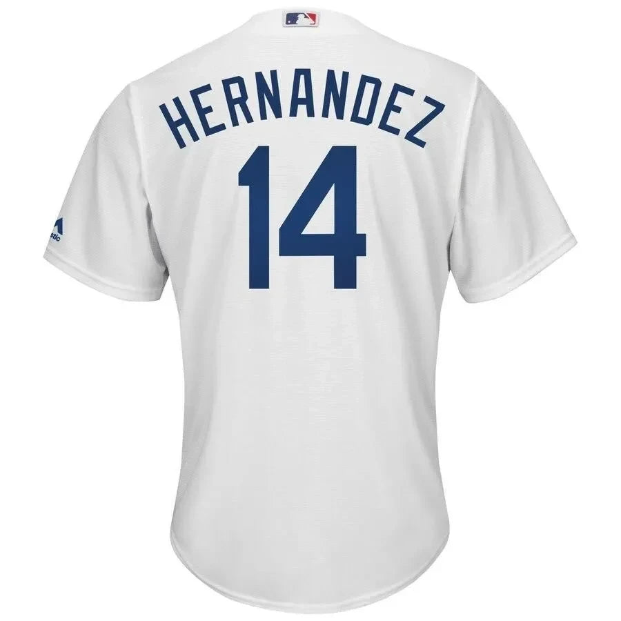 Enrique Hernandez Los Angeles Dodgers Cool Base Home Player Jersey - White