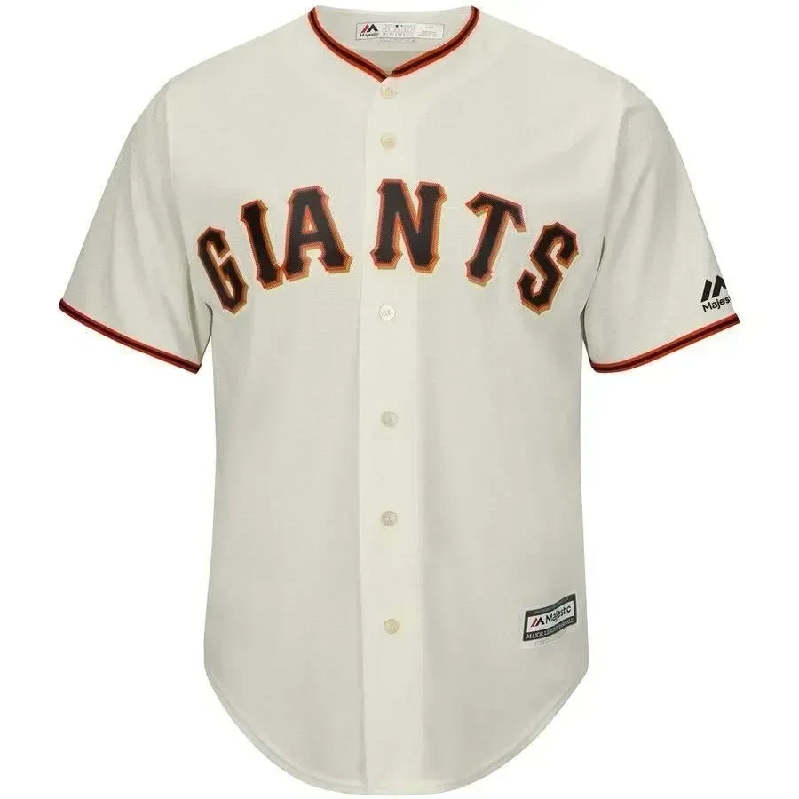 Buster Posey San Francisco Giants Official Team Cool Base Player Jersey - Cream
